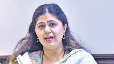 Reacting to Munde’s remarks, deputy chief minister Devendra Fadnavis said that senior party leaders would speak to her. “She is our senior leader and is the national secretary. There could be a reaction in the wake of recent development in the state. Many of our leaders have been fighting against the NCP leaders at the local level, and thus, discontent is imperative. However, these issues could be resolved through dialogue,” Fadnavis added. (HT Photo) Reacting to Munde’s remarks, deputy chief minister Devendra Fadnavis said that senior party leaders would speak to her. “She is our senior leader and is the national secretary. There could be a reaction in the wake of recent development in the state. Many of our leaders have been fighting against the NCP leaders at the local level, and thus, discontent is imperative. However, these issues could be resolved through dialogue,” Fadnavis added. (HT Photo)
