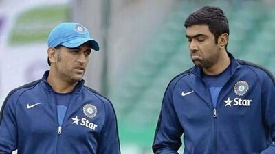 Ashwin started his illustrious international career under Dhoni Ashwin started his illustrious international career under Dhoni
