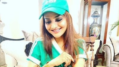Madhoo is now seen in Sweet Kaaram Koffee. Madhoo is now seen in Sweet Kaaram Koffee.