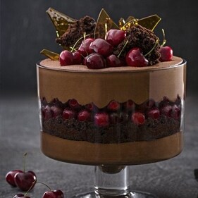 This recipe is a celebration of summer, bringing together the vibrant sweetness of cherries and berries with the decadence of smooth, whipped chocolate. ( Chef Deepak Kumar)
