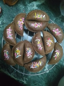 This traditional sweet treat takes the beloved Karanji, a deep-fried pastry filled with a sweet stuffing, and infuses it with a heavenly chocolate twist. (Chef Deepak Kumar)