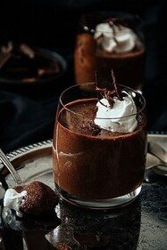 This recipe takes the classic pudding to a new level, infusing it with the intense flavours of dark chocolate and the nostalgic charm of malted cream. (Chef Deepak Kumar)