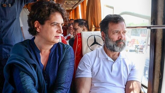 In a long Twitter post in Hindi, Congress leader Priyanka Gandhi launched a scathing attack on the Modi government. (PTI)