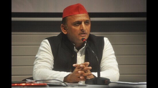 Samajwadi Party (SP) national president Akhilesh Yadav. (HT file photo)