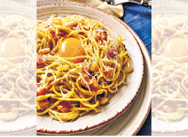 In Italy they spent years ascribing bogus origins to recently invented dishes like pasta carbonara. (Shutterstock)