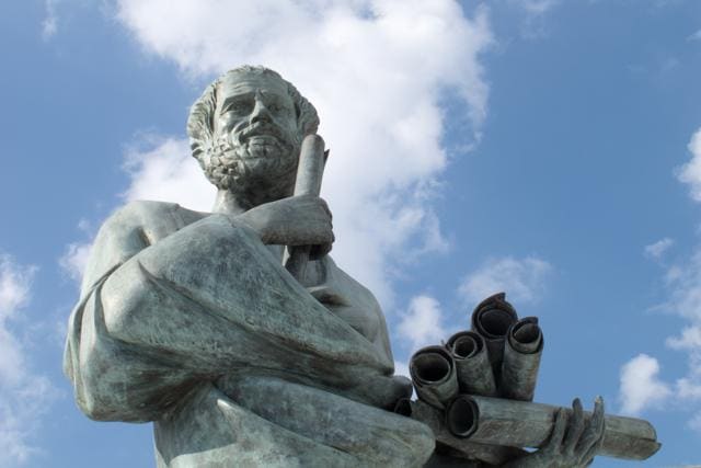 A bust of Aristotle (Shutterstock)
