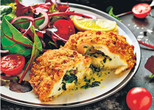 Chicken Kiev was invented in New York but now, is a menu staple in Kiev. (Shutterstock)