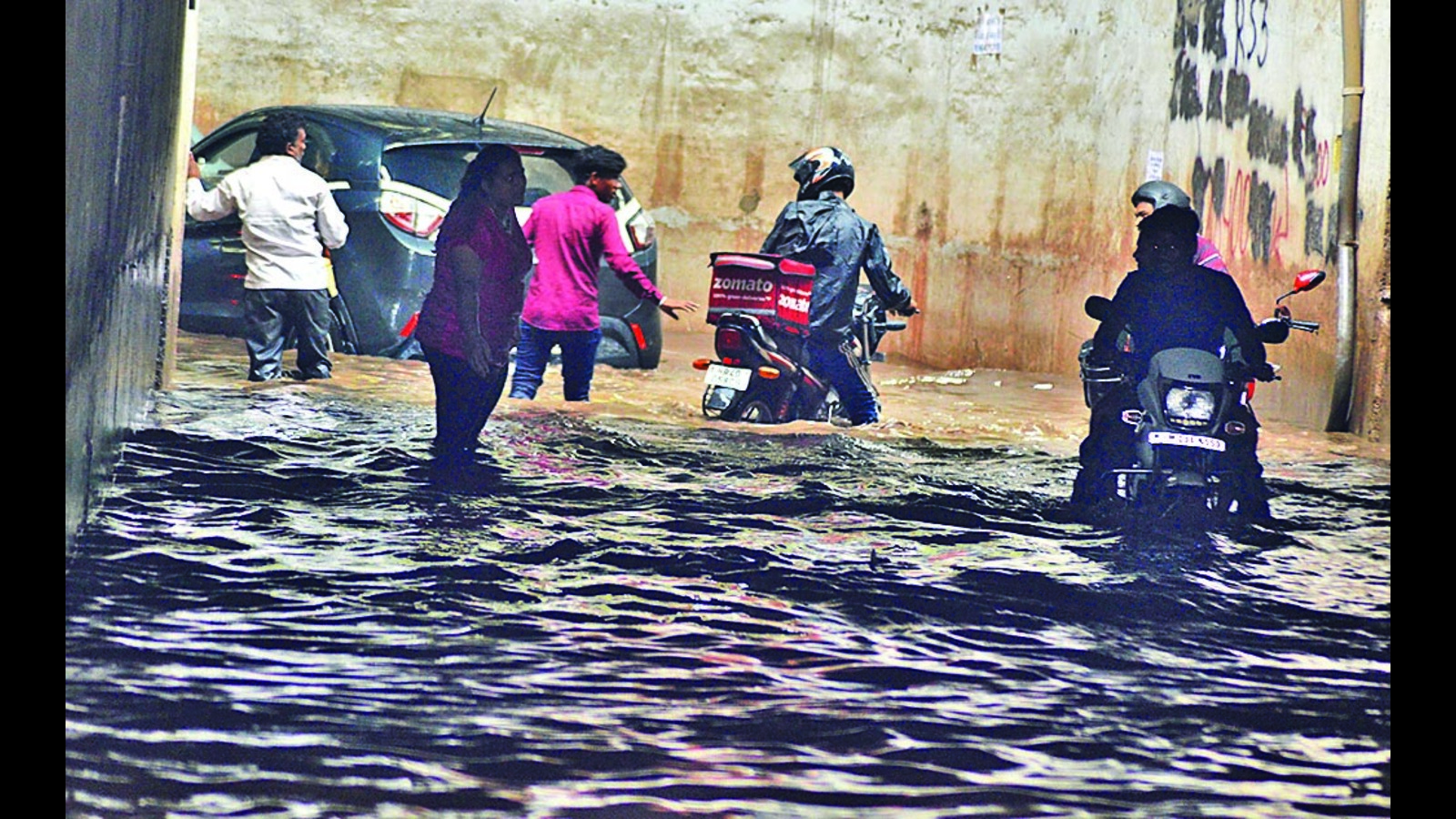 Chaos, misery, apathy: Chandigarh tricity's drowning story has it all - Vimarsana News