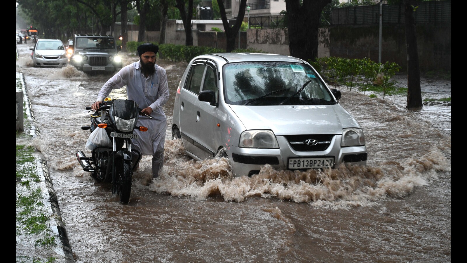 With 122.7 mm rain, Chandigarh logs wettest July day in 17 years - Vimarsana News