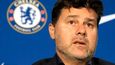 Newly-appointed Chelsea manager Mauricio Pochettino addresses the media during a press conference. (AP) Newly-appointed Chelsea manager Mauricio Pochettino addresses the media during a press conference. (AP)