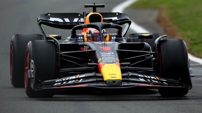 Red Bull's Max Verstappen during qualifying (REUTERS)