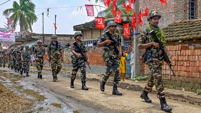 At least 600 companies of central forces have been deployed for the elections along with around 70,000 state police.&nbsp; (PTI)