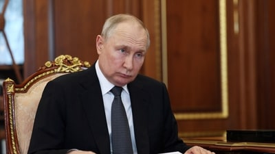 Russian President Vladimir Putin. (via REUTERS)