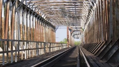 The iron-bridge stolen from the site has been recovered, the official said. (Business today) The iron-bridge stolen from the site has been recovered, the official said. (Business today)