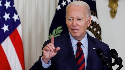 US president Joe Biden. (Reuters)