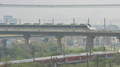 Work on the project to connect Delhi, Ghaziabad, and Meerut by 2025 is moving quickly. In Ghaziabad, a 17km priority section with five RRTS stations is nearly finished and awaiting formal inauguration. (Sakib Ali/HT Photo) Work on the project to connect Delhi, Ghaziabad, and Meerut by 2025 is moving quickly. In Ghaziabad, a 17km priority section with five RRTS stations is nearly finished and awaiting formal inauguration. (Sakib Ali/HT Photo)