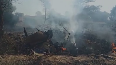 An image of a plane crash. (HT File Photo)