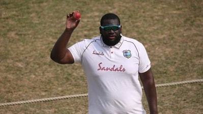 Rahkeem Cornwall returned to the West Indies Test squad (Twitter) Rahkeem Cornwall returned to the West Indies Test squad (Twitter)