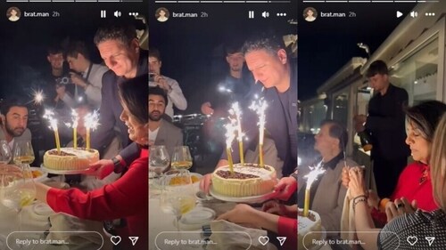 Screenshots from video posted by Bharat on Instagram. Screenshots from video posted by Bharat on Instagram.