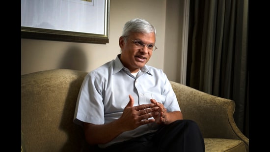 Ashley J Tellis is the Tata chair for strategic affairs at the Carnegie Endowment for International Peace (Abhijit Bhatlekar/ Mint)