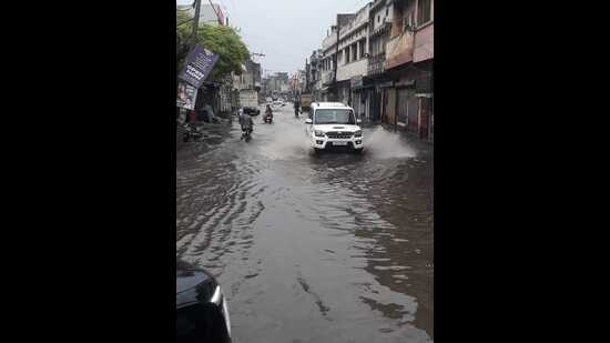 Rain batters Haryana, Yamunanagar wettest (HT Photo)