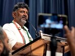 Karnataka Congress president DK Shivakumar. Karnataka Congress president DK Shivakumar.