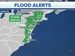 With millions of people in the Northeast to North Carolina under a Flood Watch, the region is on alert for heavy rain and its potential consequences. With millions of people in the Northeast to North Carolina under a Flood Watch, the region is on alert for heavy rain and its potential consequences.