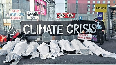 We have known for some time that the climate is irreversibly changing, and any effort to stave off the crisis faces an uphill challenge, especially because the world has still not found any credible solutions for the problems of climate finance and energy transition. (Reuters) We have known for some time that the climate is irreversibly changing, and any effort to stave off the crisis faces an uphill challenge, especially because the world has still not found any credible solutions for the problems of climate finance and energy transition. (Reuters)