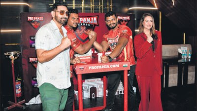In 2017, he had started a video podcast and a website on MMA India, which was his professional entry into sports. He wouldn’t call it “a switch” from films though. “I would call it a parallel track. Of course, it has taken a lot of our time, especially in the last four or five months. But, I’ve always been a sportsman at heart. So, it’s a real honour for me to be part of a sport like this.” (HT PHOTO) In 2017, he had started a video podcast and a website on MMA India, which was his professional entry into sports. He wouldn’t call it “a switch” from films though. “I would call it a parallel track. Of course, it has taken a lot of our time, especially in the last four or five months. But, I’ve always been a sportsman at heart. So, it’s a real honour for me to be part of a sport like this.” (HT PHOTO)