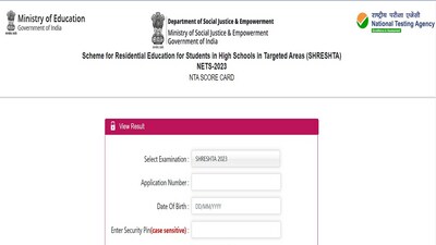 SHRESHTA NETS Result 2023 declared at nta.ac.in, direct link here SHRESHTA NETS Result 2023 declared at nta.ac.in, direct link here