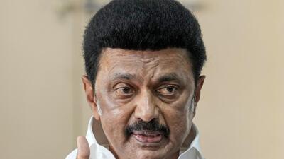 Tamil Nadu chief minister MK Stalin writes to President Droupadi Murmu seeking action against the governor RN Ravi. (PTI) Tamil Nadu chief minister MK Stalin writes to President Droupadi Murmu seeking action against the governor RN Ravi. (PTI)