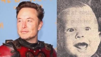 Elon Musk shared a response to his viral childhood picture. (Screengrab) Elon Musk shared a response to his viral childhood picture. (Screengrab)