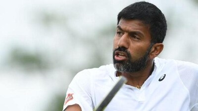 Bopanna, who is the top-ranked Indian doubles player, has kept his hopes alive in the men's doubles with his Australian partner Matthew Ebden. (AFP) Bopanna, who is the top-ranked Indian doubles player, has kept his hopes alive in the men's doubles with his Australian partner Matthew Ebden. (AFP)