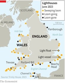 It is astonishing that many of these lighthouses existed at all. (The Economist) It is astonishing that many of these lighthouses existed at all. (The Economist)