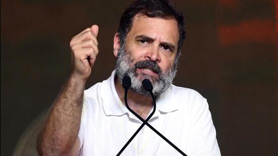 The Congress party will observe a silent satyagraha in all states against the disqualification of former party president Rahul Gandhi from Parliament. (PTI)