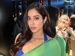 janhvi_kapoor_in_green_saree
