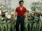 Shah Rukh Khan in a still from Jawan Prevue. Shah Rukh Khan in a still from Jawan Prevue.