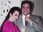 Saira Banu posted an old photo with Dilip Kumar.