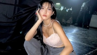 MAMAMOO member Hwasa recently performed at Sungkyunkwan University Festival. MAMAMOO member Hwasa recently performed at Sungkyunkwan University Festival.