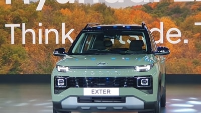 Hyundai Exter SUV is targeted at the younger car buyers' segment. (HT Auto) Hyundai Exter SUV is targeted at the younger car buyers' segment. (HT Auto)