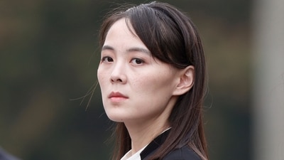 Kim Yo Jong, the influential sister of North Korean leader Kim Jong Un. (AP)