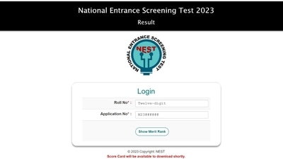 NEST 2023 result released at nestexam.in, here's link to check results NEST 2023 result released at nestexam.in, here's link to check results