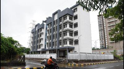 Navi Mumbai, India - June 28, 2023:The new RTO building to start from next month at Nerul in Navi Mumbai, India, on Wednesday, June 28, 2023. (Photo by Bachchan Kumar/ HT PHOTO) (HT PHOTO) Navi Mumbai, India - June 28, 2023:The new RTO building to start from next month at Nerul in Navi Mumbai, India, on Wednesday, June 28, 2023. (Photo by Bachchan Kumar/ HT PHOTO) (HT PHOTO)