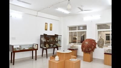 One of the museum rooms at UP Institute of Design and Research. (HT Photo) One of the museum rooms at UP Institute of Design and Research. (HT Photo)