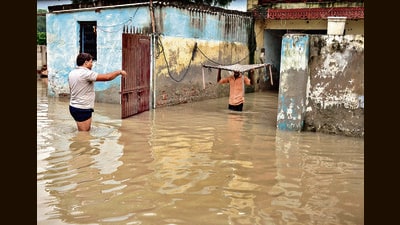 Southern Haryana districts spared rain wrath (PTI) Southern Haryana districts spared rain wrath (PTI)