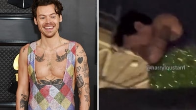 Harry Styles was struck near the eye by an object on stage. Harry Styles was struck near the eye by an object on stage.