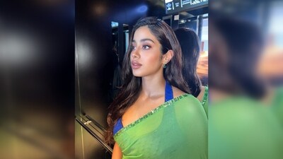 Janhvi Kapoor shared a glimpse of her look by sharing a string of images on her Instagram handle. (Instagram/@janhvikapoor) Janhvi Kapoor shared a glimpse of her look by sharing a string of images on her Instagram handle. (Instagram/@janhvikapoor)