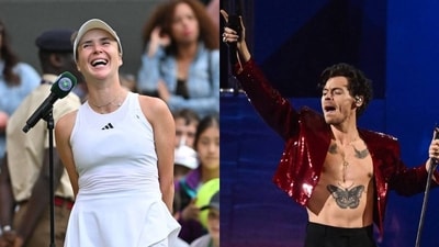 Elina Svitolina has her Harry Styles moment after missing the concert Elina Svitolina has her Harry Styles moment after missing the concert
