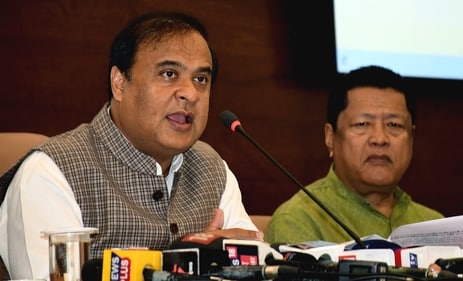 Assam chief minister Himanta Biswa Sarma said in May that they were bringing state laws to ban polygamy. (Pitamber Newar)