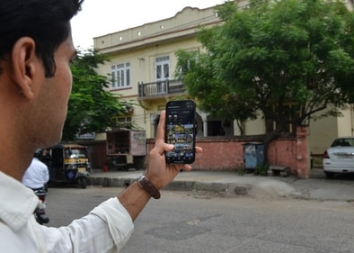 Bharat Singh, who runs the Houses of Jaipur page. Bharat Singh, who runs the Houses of Jaipur page.